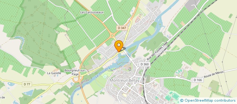 localisation de l'entreprise MADAME MIRANDA JORGENSEN  MONTREUIL-BELLAY