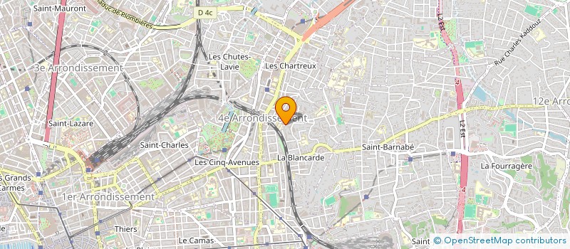 localisation de l'entreprise MADAME MIRANDA JOSEPHE à MARSEILLE