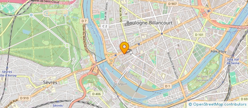 localisation de l'entreprise MADAME MIRANDA KVELIDZE à BOULOGNE-BILLANCOURT