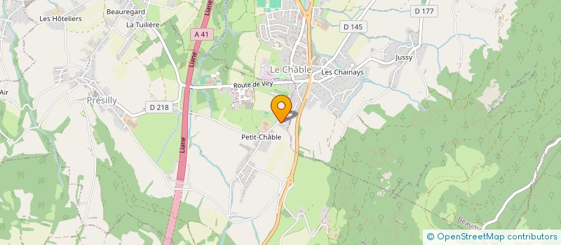 localisation de l'entreprise MADAME MIRANDA PISTOLI  PRESILLY