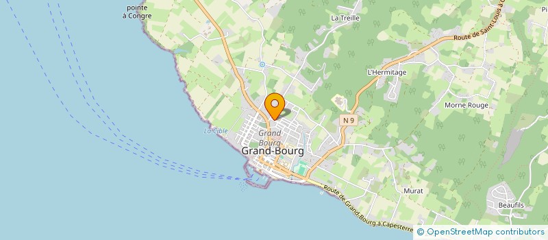 localisation de l'entreprise MADAME MIRANDE JERPAN  GRAND-BOURG
