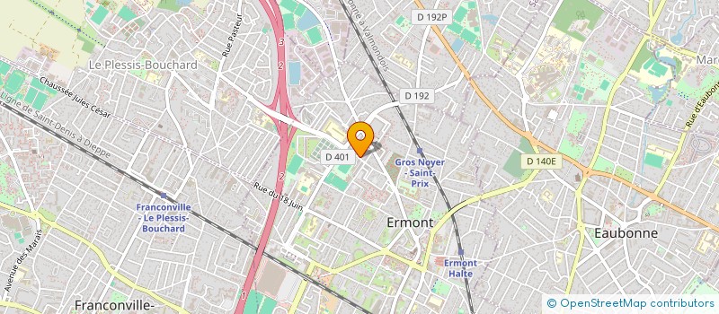 localisation de l'entreprise MADAME MIRANE GOMIS  SAINT-DENIS