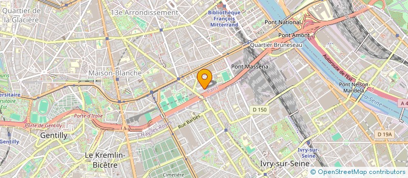 localisation de l'entreprise MADAME MIRAY RAKOTOZAFINDRABE  PARIS