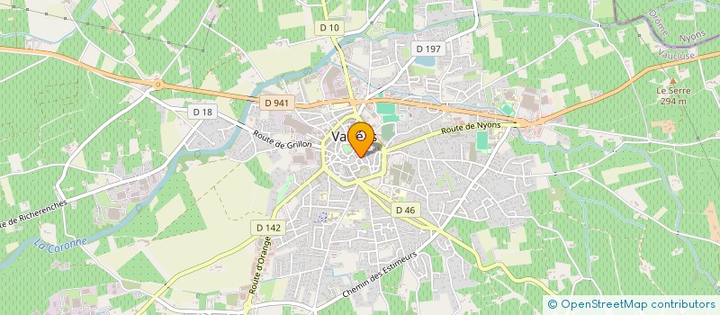 localisation de l'entreprise MADAME MIREILLE ACIEN à VALREAS