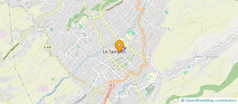 localisation de l'entreprise MADAME MIREILLE AH-SOUNE à LE TAMPON