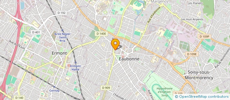localisation de l'entreprise MADAME MIREILLE AKOLOH à EAUBONNE