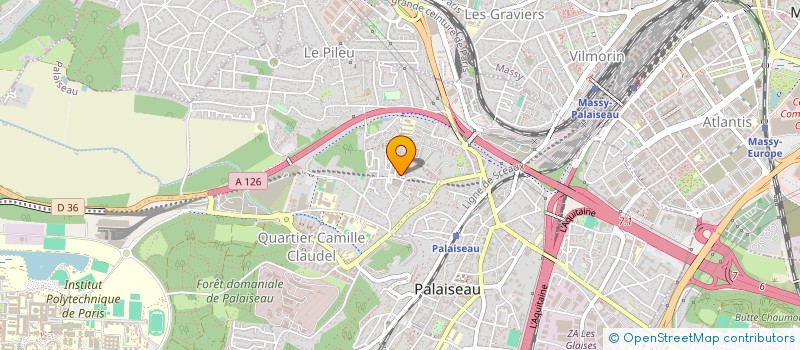 localisation de l'entreprise MADAME MIREILLE ALLEGRE à PALAISEAU