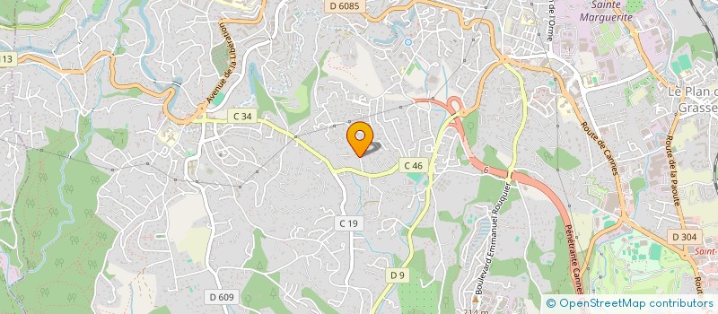 localisation de l'entreprise MADAME MIREILLE ALLIER  GRASSE