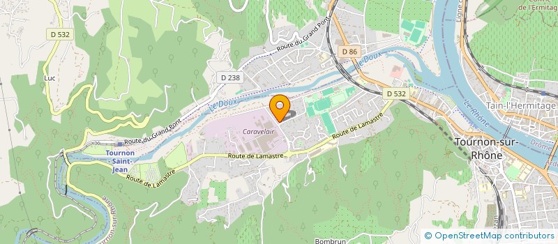localisation de l'entreprise MADAME MIREILLE ANDREIS à TOURNON-SUR-RHONE