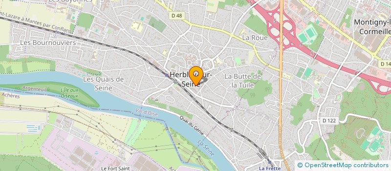 localisation de l'entreprise MADAME MIREILLE ANKRAH  HERBLAY-SUR-SEINE