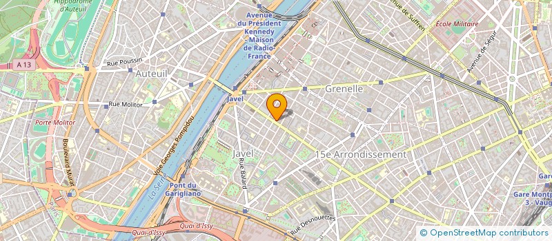 localisation de l'entreprise MADAME MIREILLE AOUIZERATE  PARIS