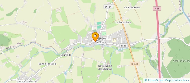 localisation de l'entreprise MADAME MIREILLE APPARICIO  LA GUIERCHE