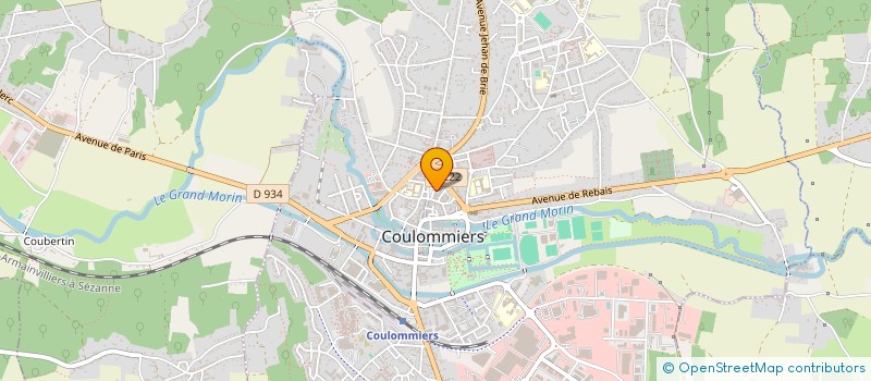 localisation de l'entreprise MADAME MIREILLE AUDIBERT à COULOMMIERS