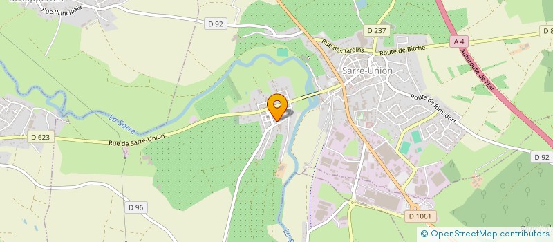 localisation de l'entreprise MADAME MIREILLE AYMARD  ADAMSWILLER