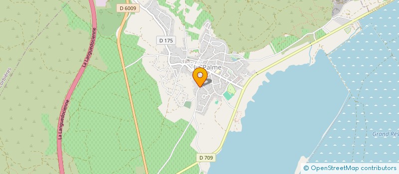 localisation de l'entreprise MADAME MIREILLE AYROLLES  LA PALME