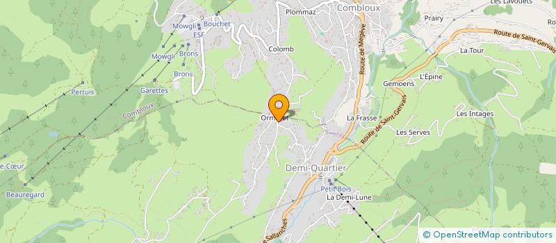 localisation de l'entreprise MADAME MIREILLE BASTET  DEMI-QUARTIER