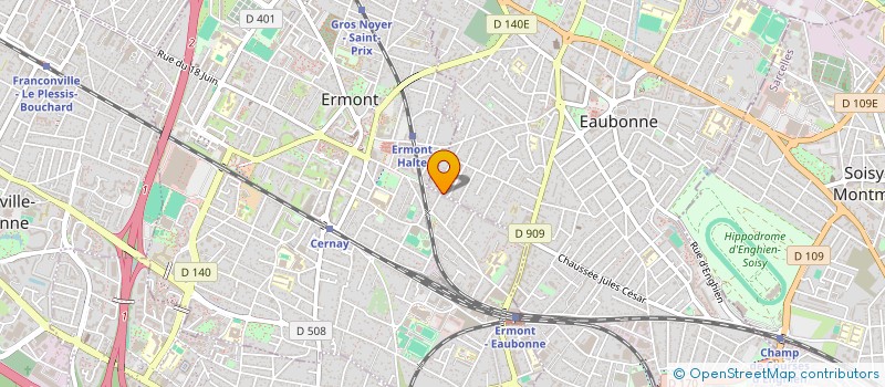 localisation de l'entreprise MADAME MIREILLE BERNADY à EAUBONNE