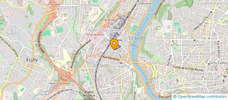 localisation de l'entreprise MADAME MIREILLE BERRA  LYON