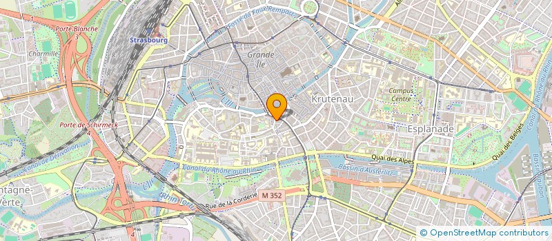 localisation de l'entreprise MADAME MIREILLE BODOCCO  STRASBOURG