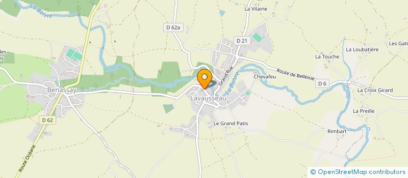 localisation de l'entreprise MADAME MIREILLE BOISGARD  BOIVRE-LA-VALLEE