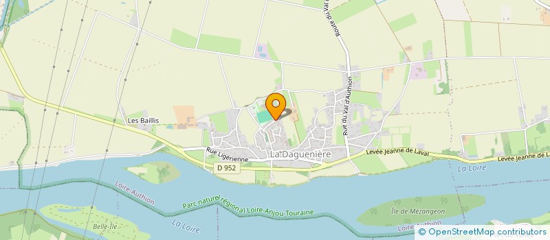 localisation de l'entreprise MADAME MIREILLE BOISSARD  LOIRE-AUTHION