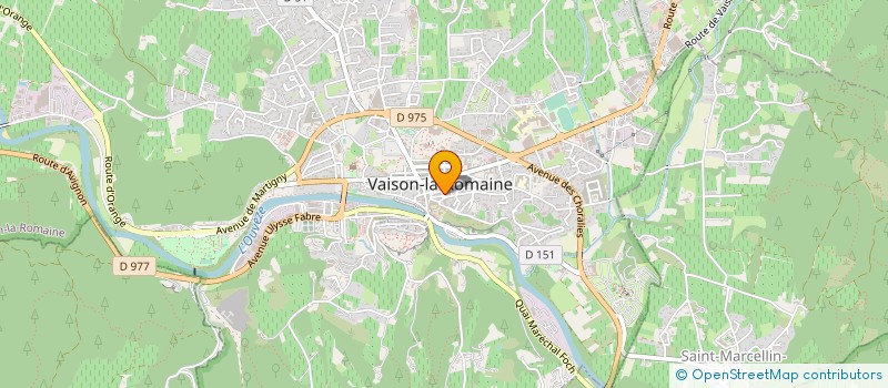 localisation de l'entreprise MADAME MIREILLE BONFILS à VAISON-LA-ROMAINE