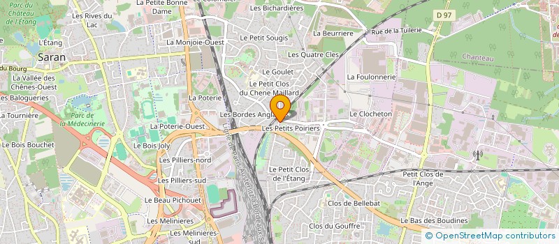 localisation de l'entreprise MADAME MIREILLE BONIFASSI à SARAN