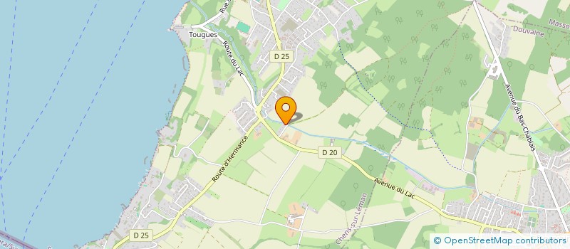 localisation de l'entreprise MADAME MIREILLE BONNABEL  CHENS-SUR-LEMAN