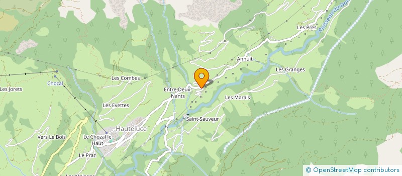 localisation de l'entreprise MADAME MIREILLE BONNET LIGEON  HAUTELUCE