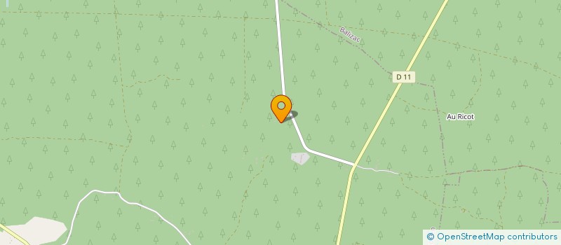 localisation de l'entreprise MADAME MIREILLE BONNEVAY  ST-LEGER-DE-BALSON