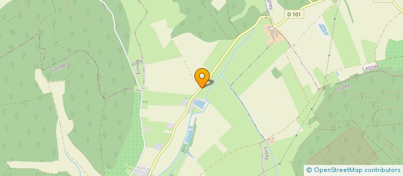 localisation de l'entreprise MADAME MIREILLE BOQUET  TRONDES