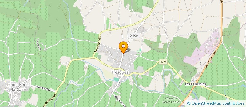 localisation de l'entreprise MADAME MIREILLE BOURGOUIN  TRESQUES