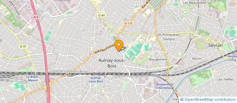 localisation de l'entreprise MADAME MIREILLE BOUSKELA à AULNAY-SOUS-BOIS