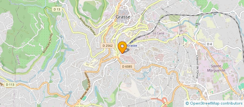 localisation de l'entreprise MADAME MIREILLE BRETON à GRASSE