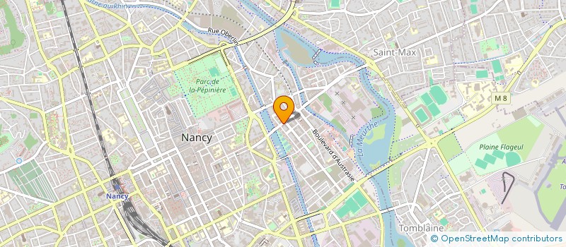 localisation de l'entreprise MADAME MIREILLE BROUILLET  NANCY