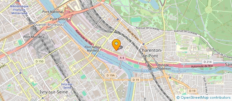 localisation de l'entreprise MADAME MIREILLE BRUNSCHWIG  CHARENTON-LE-PONT