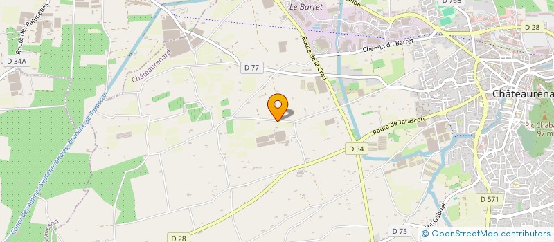 localisation de l'entreprise MADAME MIREILLE BRUSS à CHATEAURENARD