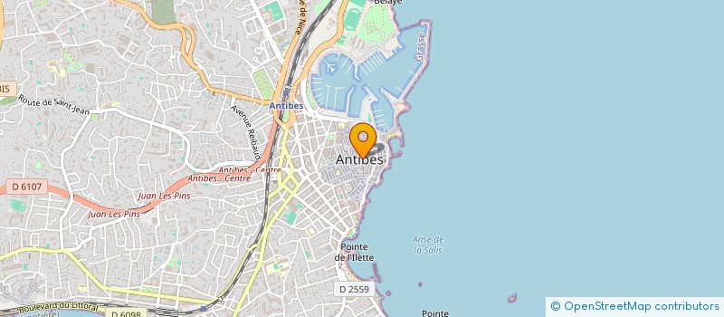 localisation de l'entreprise MADAME MIREILLE CALABRIA à ANTIBES