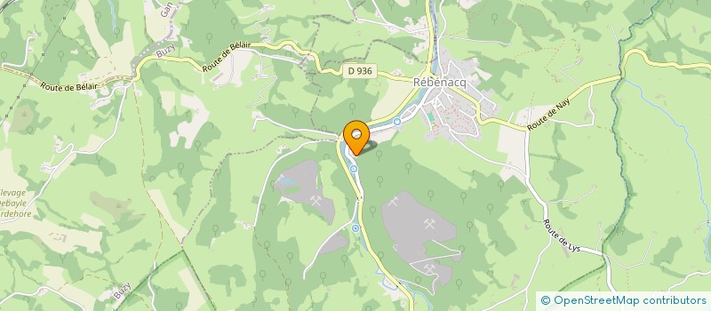 localisation de l'entreprise MADAME MIREILLE CARREY-MIEJEVILLE  ARUDY