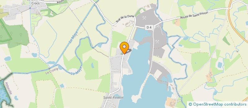 localisation de l'entreprise MADAME MIREILLE CATHELAIN à LE CROTOY