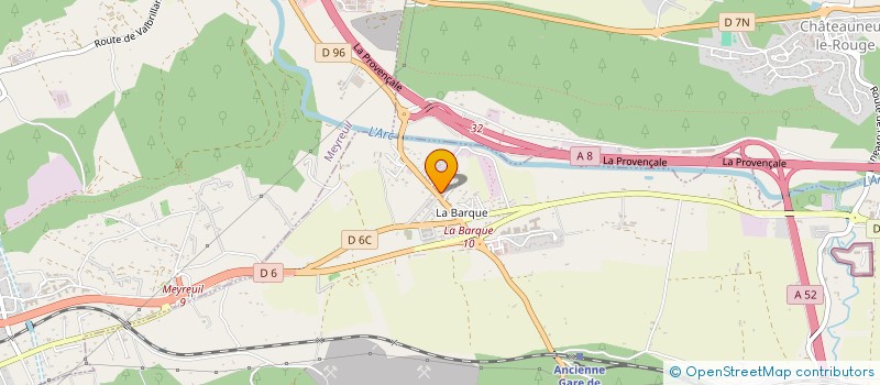 localisation de l'entreprise MADAME MIREILLE CHABAS à FUVEAU