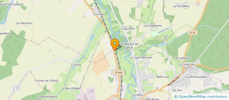 localisation de l'entreprise MADAME MIREILLE CHALOPIN  CHAMBOURG-SUR-INDRE