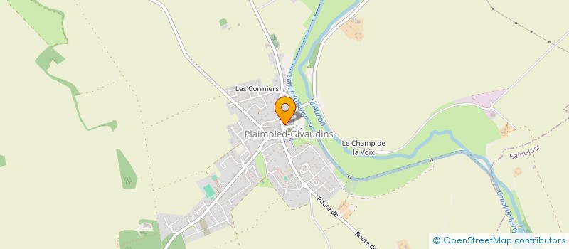 localisation de l'entreprise MADAME MIREILLE CHAMPEAU  VORLY