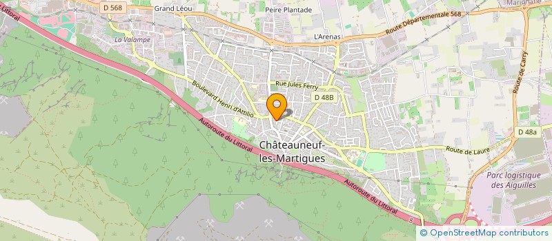 localisation de l'entreprise MADAME MIREILLE CHATRON  SAULT