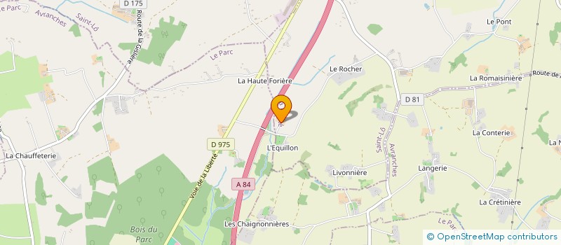 localisation de l'entreprise MADAME MIREILLE CHEVAL  LA TRINITE