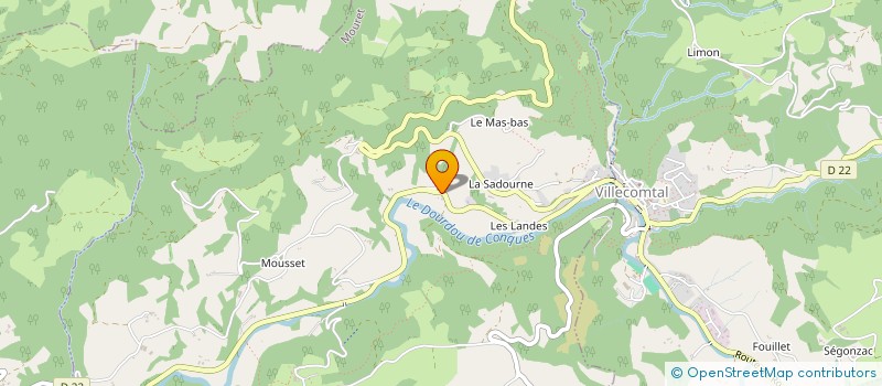 localisation de l'entreprise MADAME MIREILLE COLOTTE à MOURET