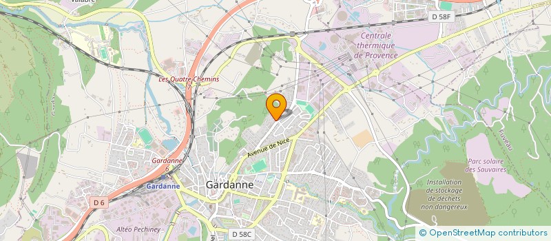localisation de l'entreprise MADAME MIREILLE CONTRONI à GARDANNE