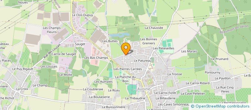 localisation de l'entreprise MADAME MIREILLE COSTENTIN  BEUXES