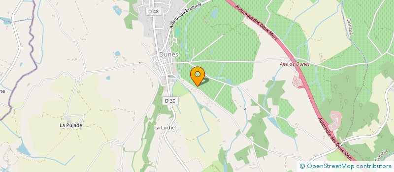 localisation de l'entreprise MADAME MIREILLE CRESSON  SAINT-LOUP