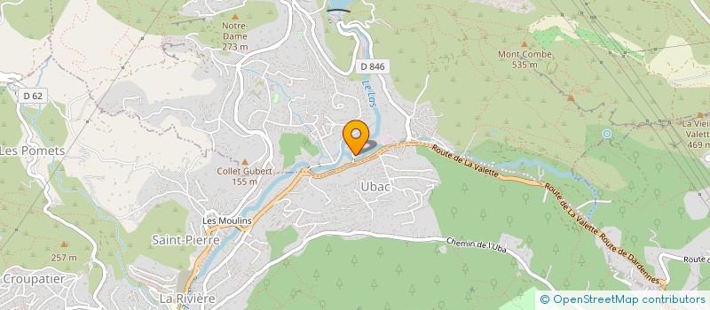 localisation de l'entreprise MADAME MIREILLE D'ANGELO  LE REVEST-LES-EAUX